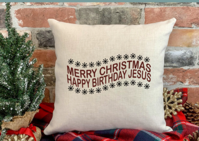 Merry Christmas/Happy Birthday Jesus SVG