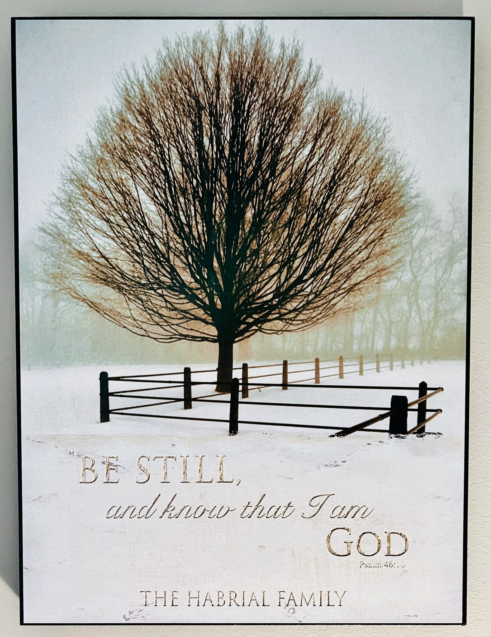 Be Still and Know Bible Verse - My Life Verse