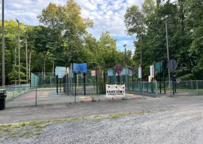 Bankshot Basketball Court at Scotrun Campground