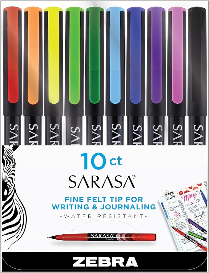 Zebra Sarasa Fine Felt Tip Pen Zebra Sarasa Fine Felt Tip Pen