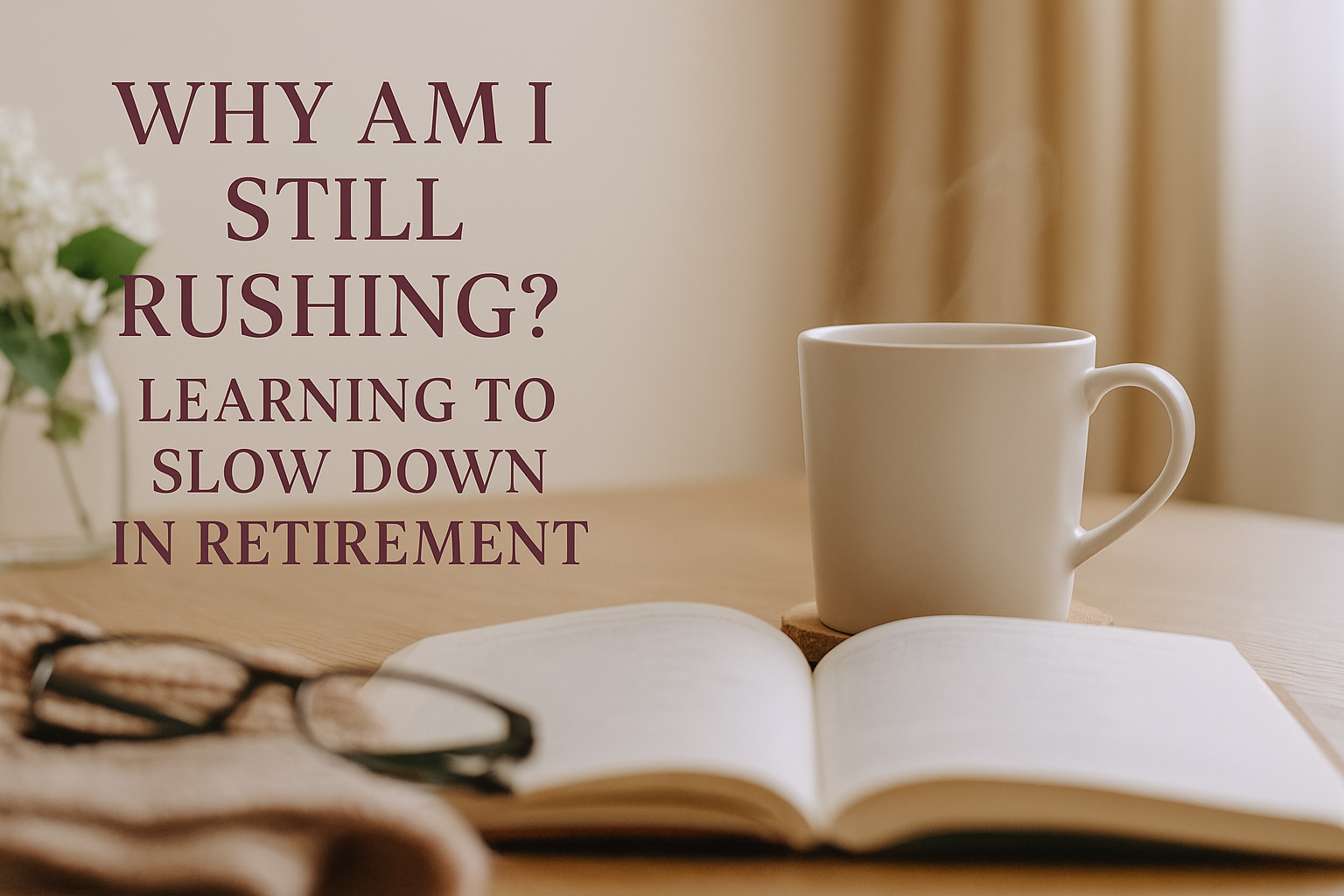 Why Am I Still Rushing?Learning to Slow Down in Retirement