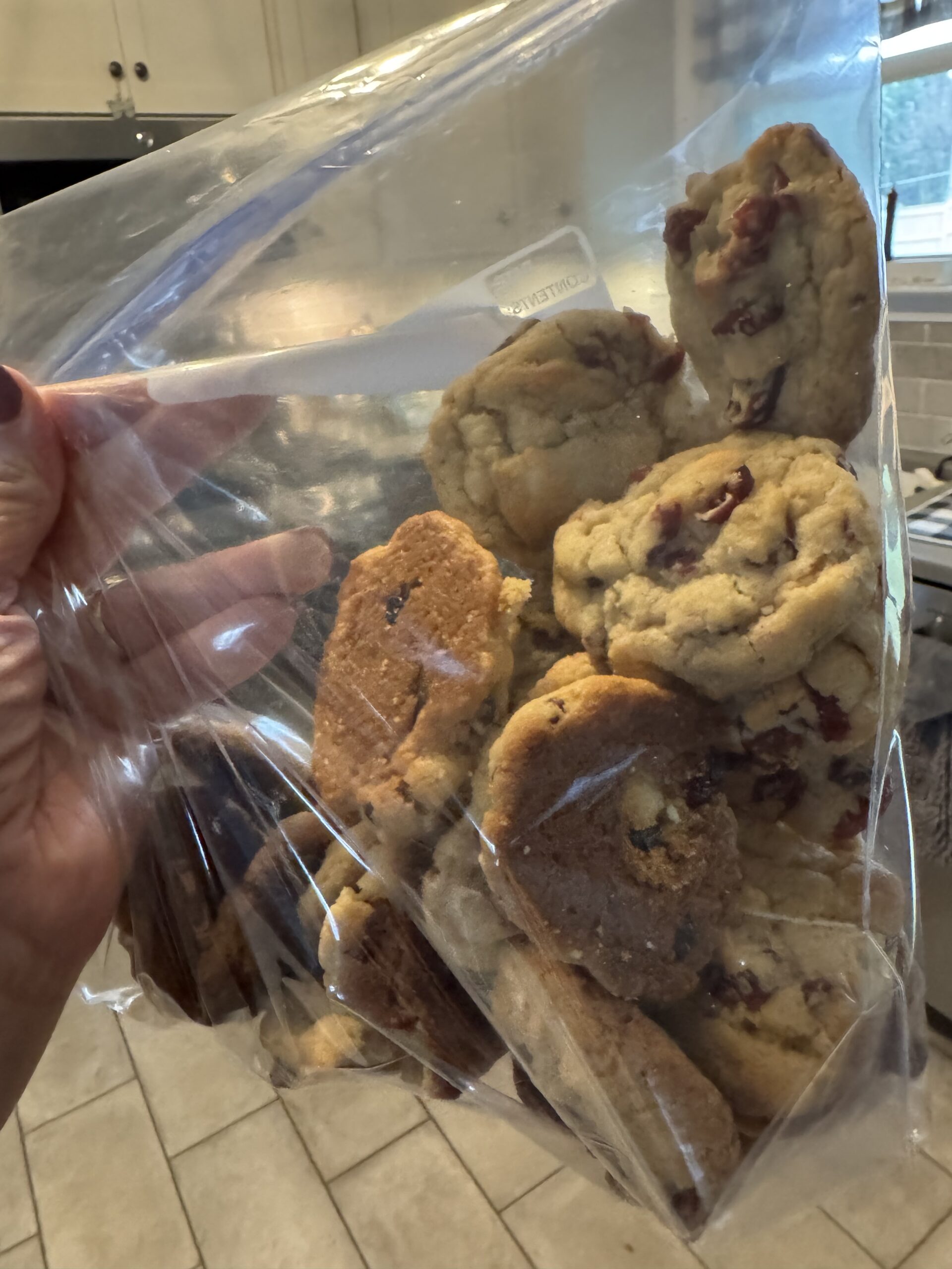 Cranberry White Chocolate Cookies