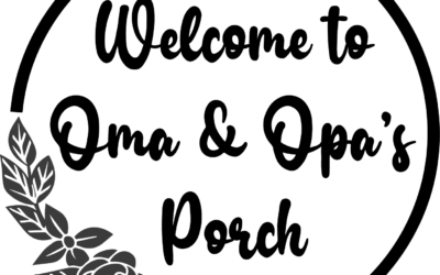 Oma and Opa Welcome Sign
