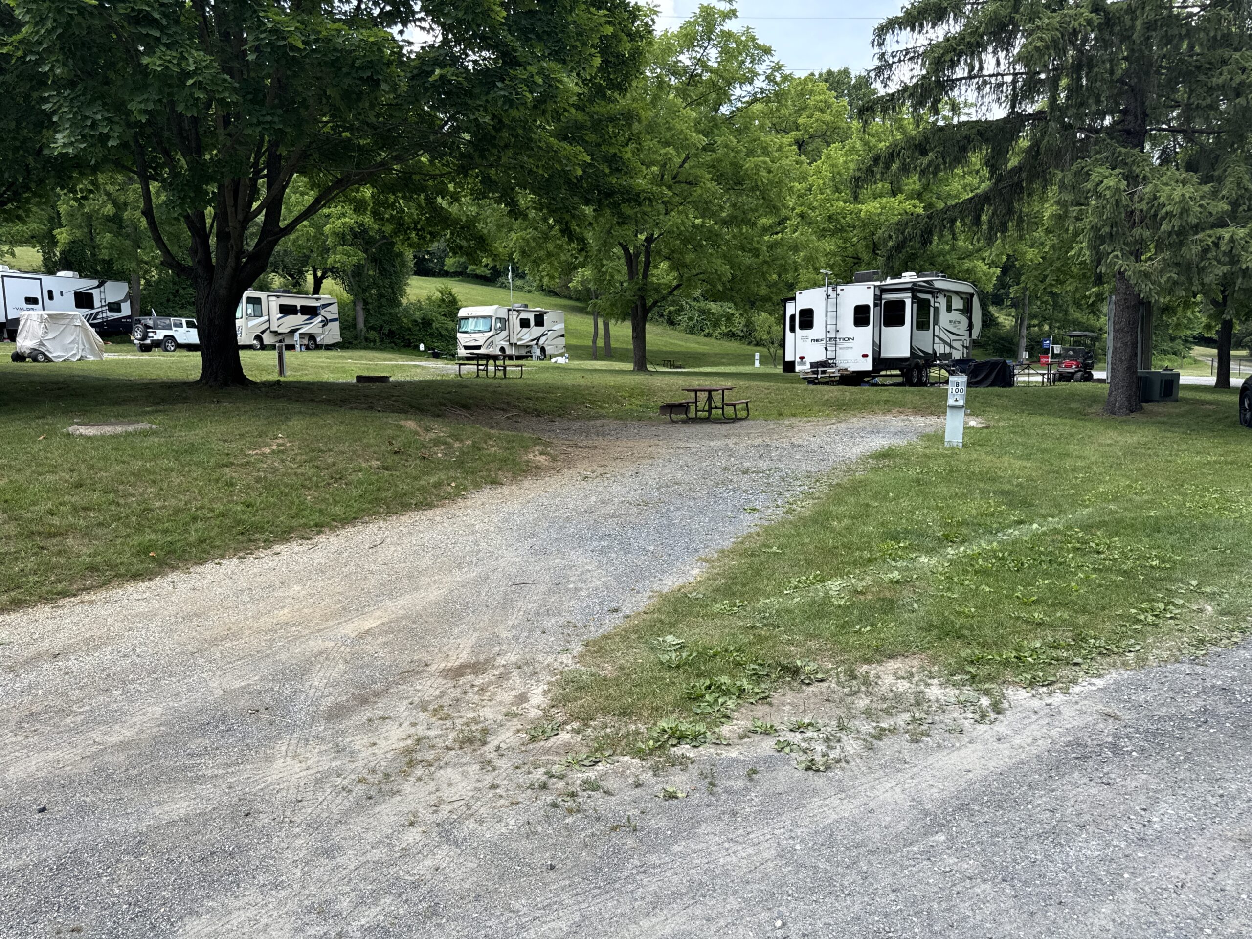 Site B100 Hershey Thousand Trails