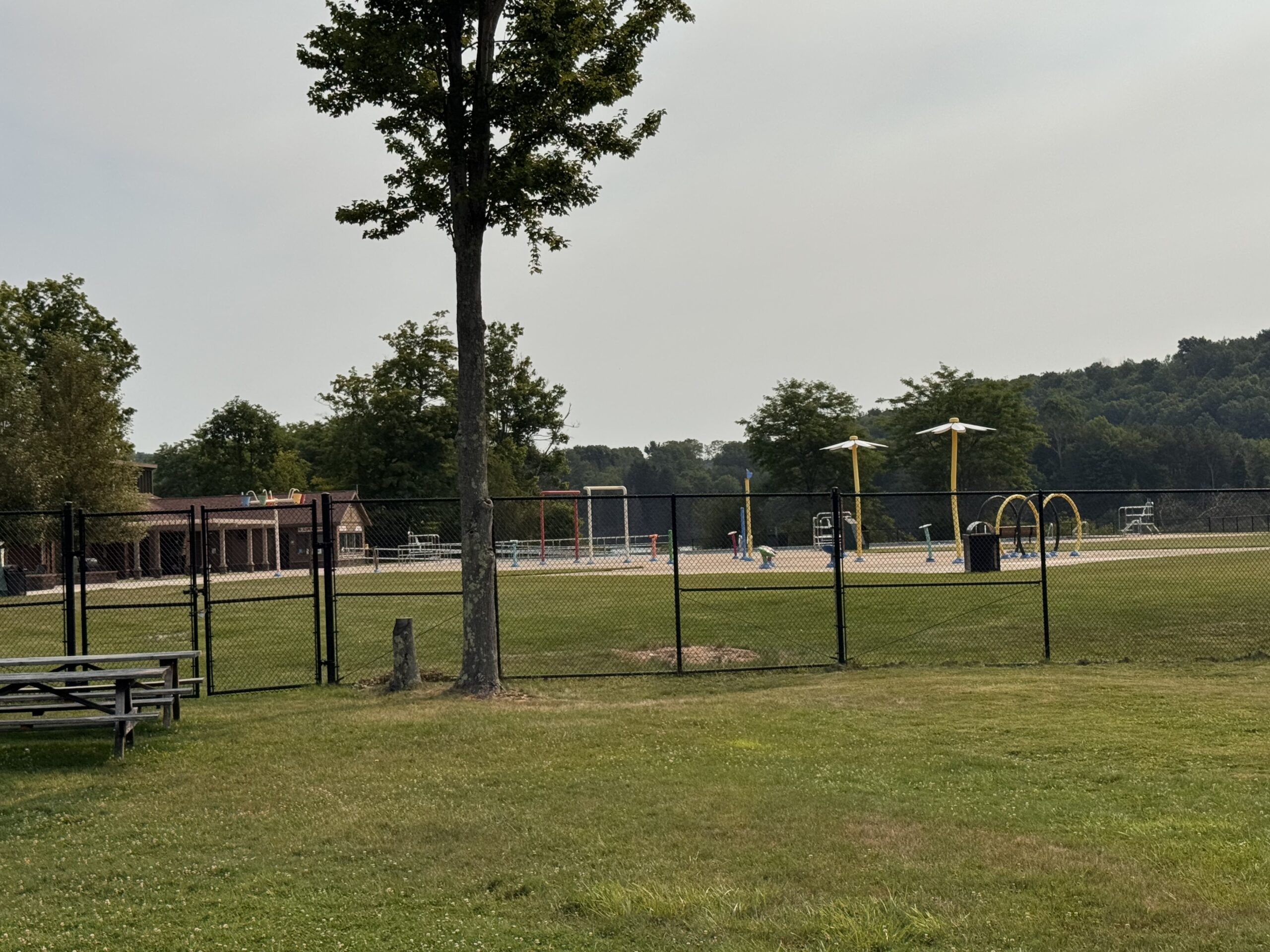 The pool at Lackawanna State Park