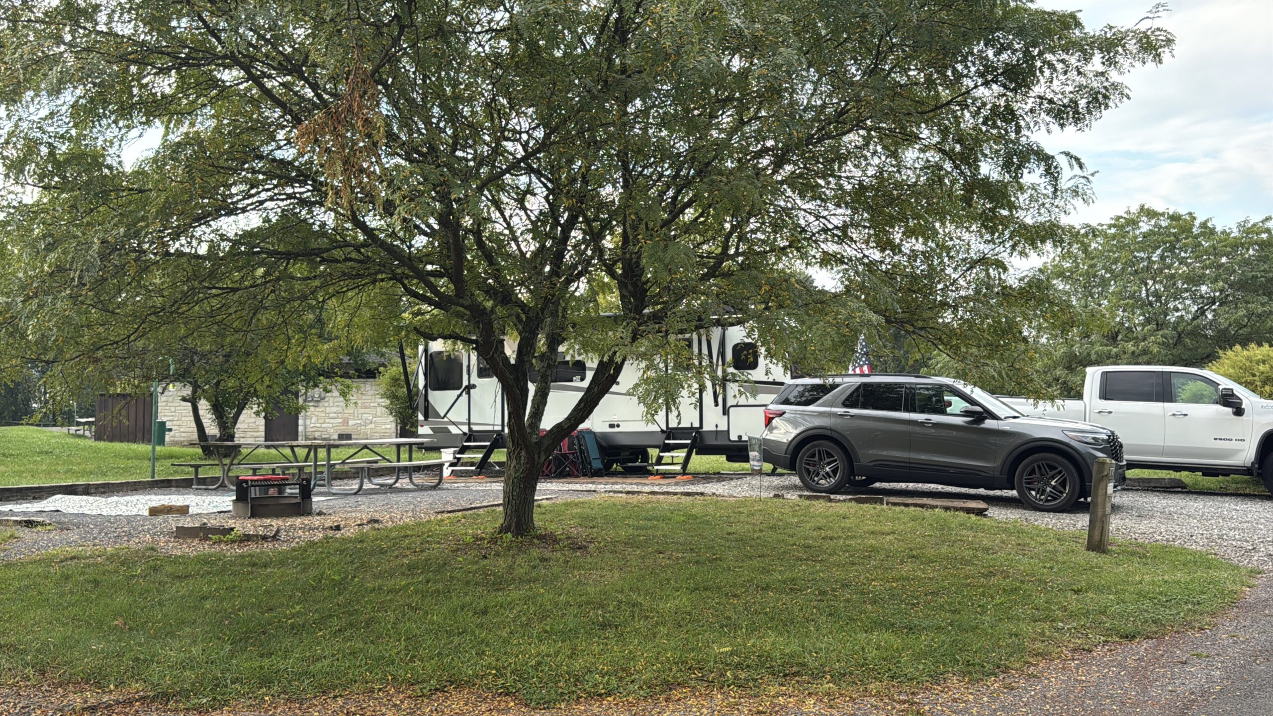 Our Site At Seven Points Raystown Lake